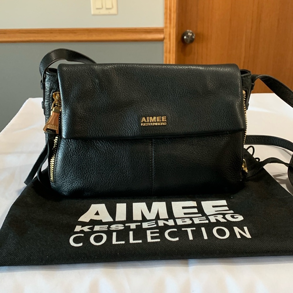 Aimee Kestenberg Shoulder Purse, Black